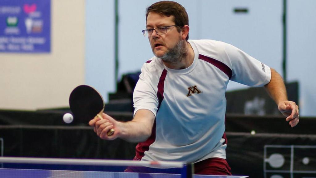 Since being diagnosed with #ParkinsonsDisease, Steve Grinnell has worked hard to stay active, stepping up his table tennis game and, thanks to co-workers, testing his skills outside his home.
mayocl.in/2LbtM3g