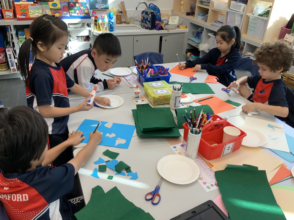 LindaCTeachInn's tweet photo. PPs hard at work on #MissionInspire after receiving letters from their new friend from the future, Beegu. What solutions do they have planned to help Beegu? #MissionInspire #StamfordHK #CognitaWay @MissMandyPP @AndreaCosgrove7 https://t.co/QrgGSfF9d9