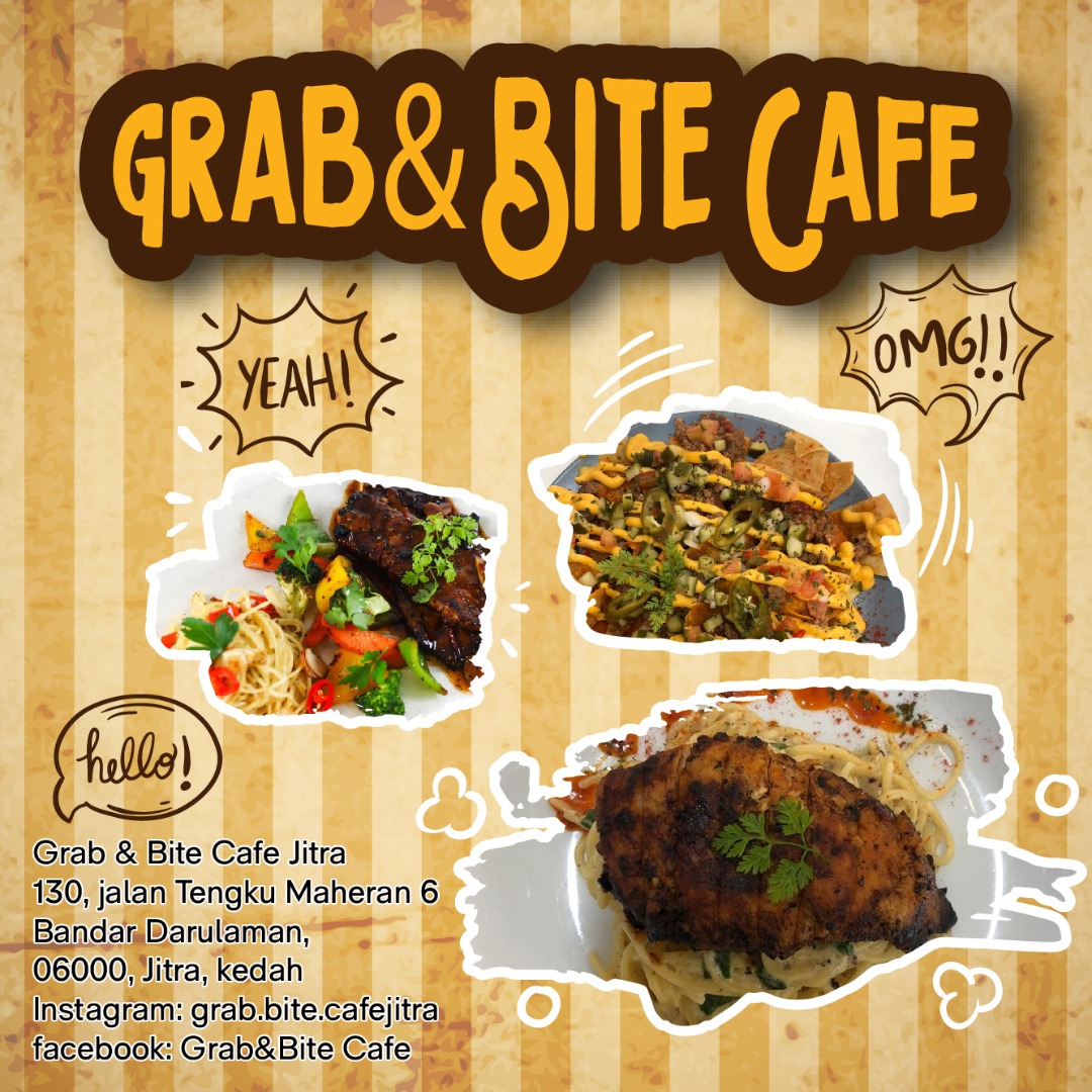 uniutama's tweet photo. Grab & Bite Cafe Jitra
Layari link di bawah untuk menonton iklan video 👇
https://t.co/SCkpmp0yjF
#Grabandbitecafe #Monstardalamb #Jitra #BirthdayParty #WesternAsian #SedapGila
#uum #sintokmedia #sintoknews #sintoktv #sintokradio
#uniutamafm https://t.co/zMsFHlvF6t