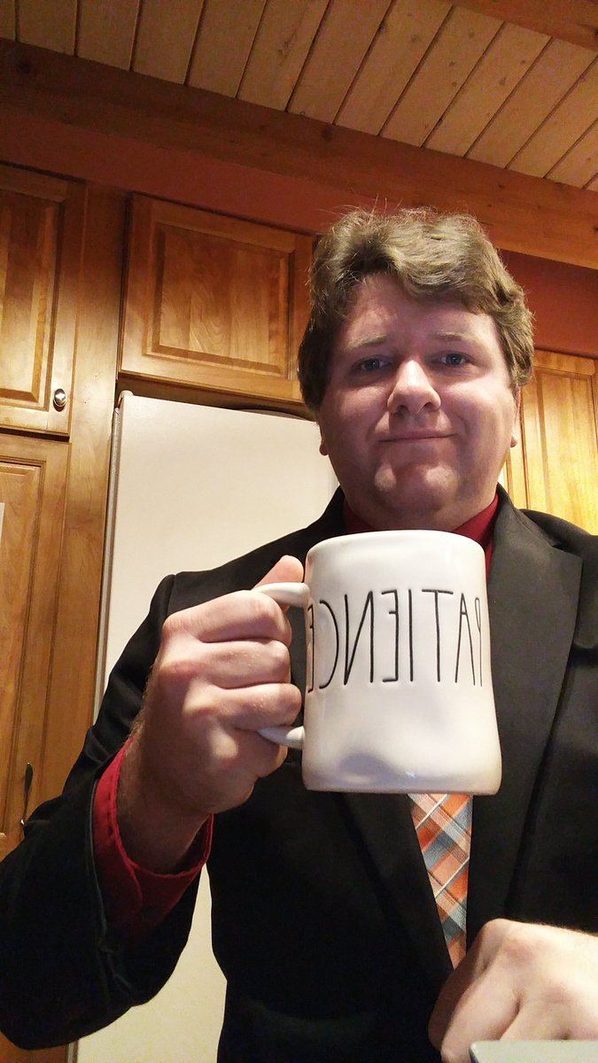 PwBagnall's tweet image. Having a cup of patience before the interview #capecodtimes #interview