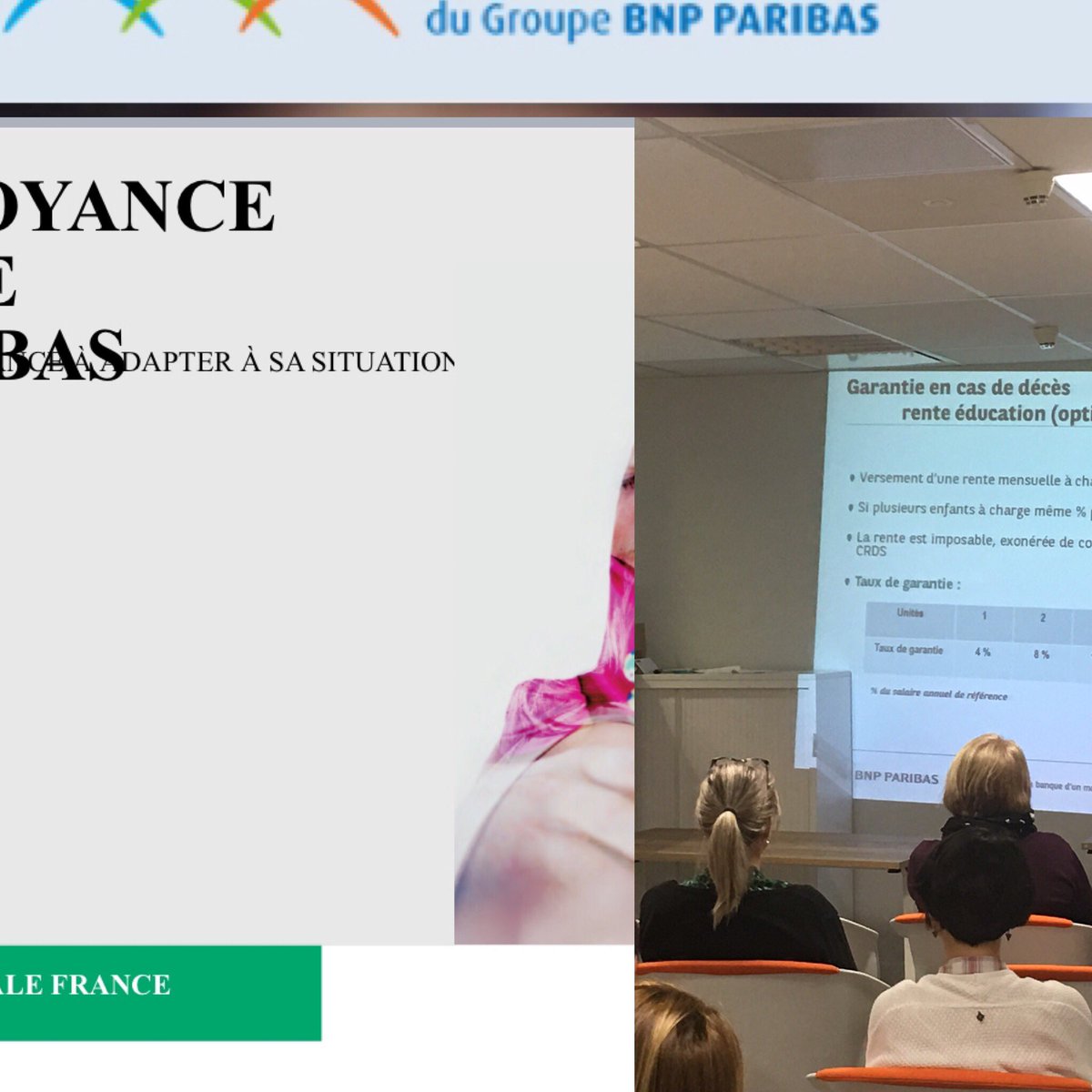 p_cnapelynck's tweet photo. 2 lundis dédiés à la Prévoyance et la Mutuelle au #GPAC_GSO. Des réunions dédiées pour guider les collaborateurs dans leurs choix en matière de couverture prévoyance flexible et d’options mutuelle. Merci Marie Lyne. #advocacy #EmployeeEngagement #BDDFOperations #GPAC https://t.co/ZGnX0T1U9H