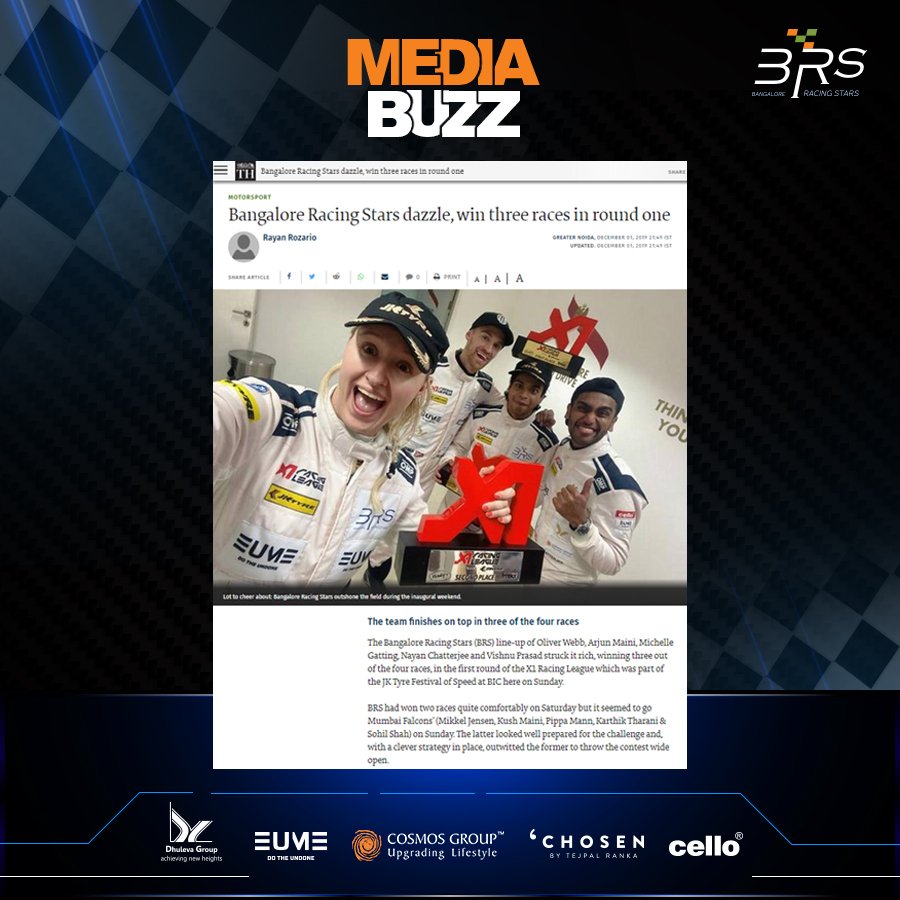 Bangalore Racing Stars tweet media