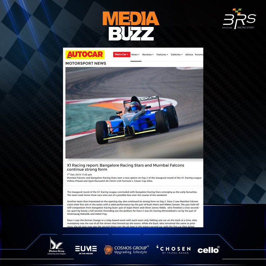 Bangalore Racing Stars tweet media