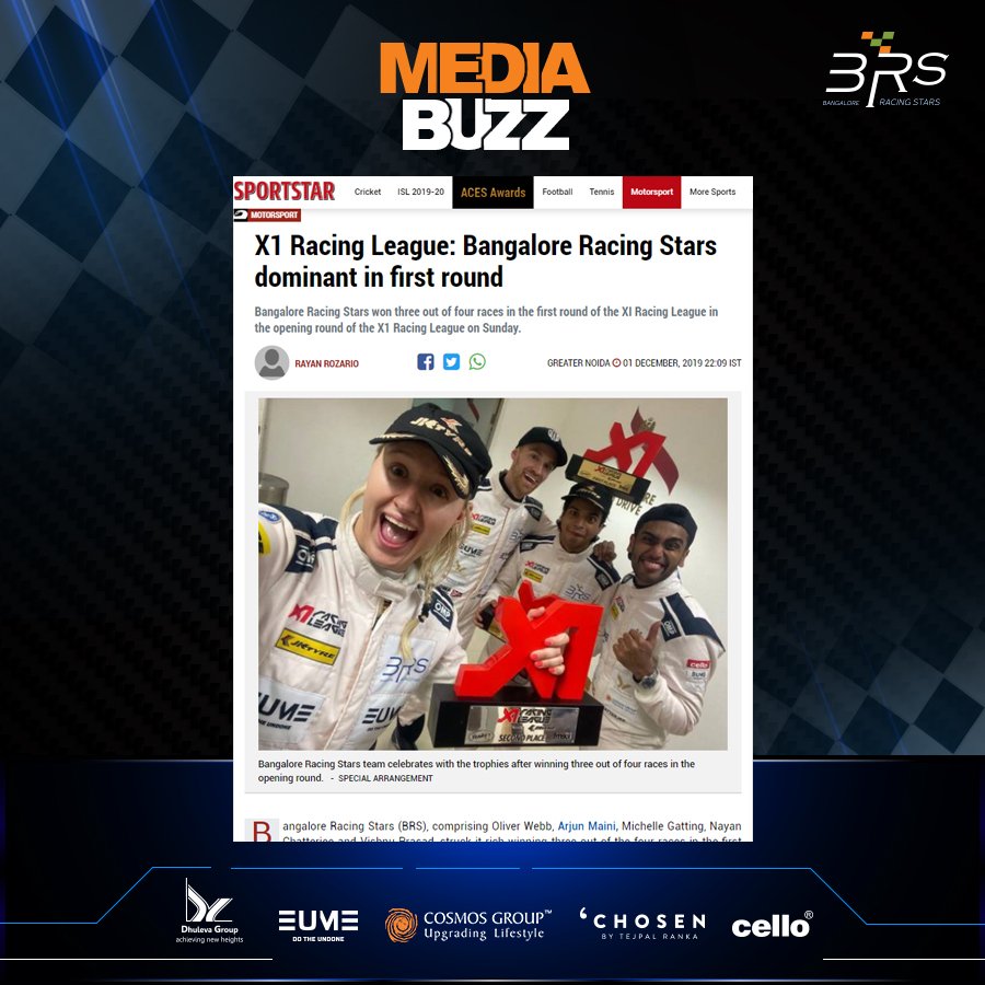 Bangalore Racing Stars tweet media