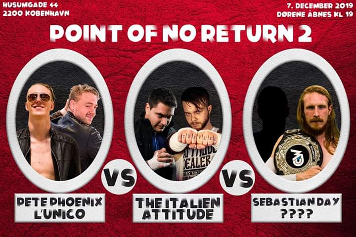 WrestlingValor's tweet photo. MATCH ANNOUNCEMENT!
#PointOfNoReturn2 will not only see out No.1 contenders tournament but a 3way tag match!
@PetePhoenixCCW and L'unico take on the debuting Italien Attitude and CCW Champion @SebastianDayPW with a mystery partner!
Who would you like to see join the CCW Champ? https://t.co/O6xHxQ7tnL