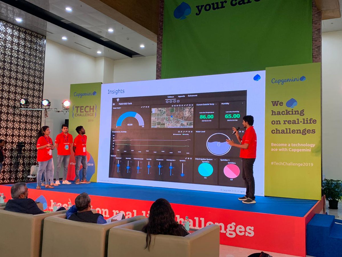 CapgeminiIndia's tweet photo. And it's a wrap for season 6 of Capgemini's Tech Challenge! #TechChallenge2019 witnessed real solutions with real impact over the weekend. Thank you to all the teams for an intense & awesome hackathon. We can't wait to see you all in the next season of Capgemini's #TechChallenge. https://t.co/yDYglYHFLJ
