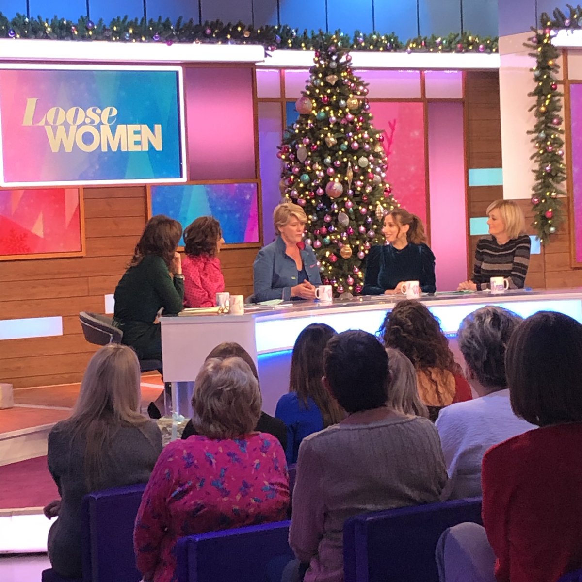 clarebalding's tweet photo. Always a joy to be on Loose Women to promote the Action Woman Awards, live on @btsport next Monday. Also to discuss female empowerment, speaking up on behalf of other women and not being afraid to voice concerns or suggest solutions at work. #ActionWoman #BTSport #LooseWomen https://t.co/XKayDPPpyt