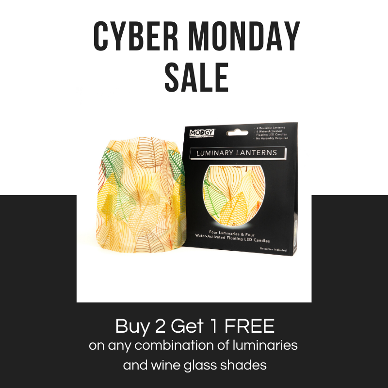 ModgyCo's tweet photo. Want some more deals? We've got a good one for you for #CyberMonday. 

Shop https://t.co/QW3zTxKTNo today and when you buy 2 luminaries you'll get one free! Use the coupon code: MONDAYMODGY at checkout. https://t.co/1pbNpA1gf0