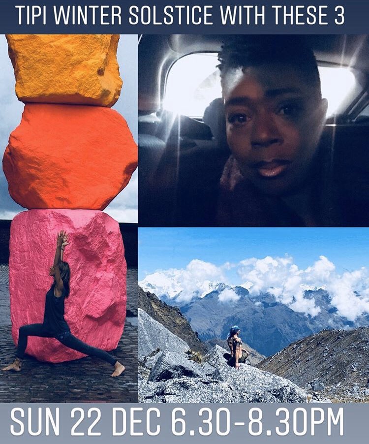 Winter Solstice Magick in a tipi. Yoga, Breathwork, crystal meditation  at the Beaumont Arms £30 dm for more details.