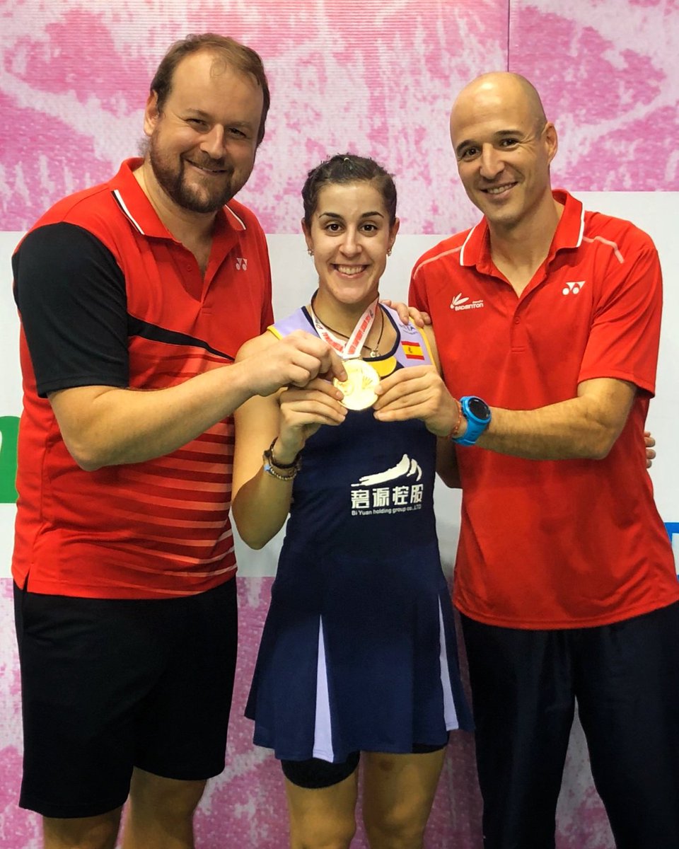CarolinaMarin's tweet photo. Together #Team 💪🥇

#PuedoPorquePiensoQuePuedo https://t.co/qUtcyNNH1o