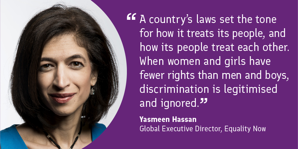 igepfinland's tweet photo. We are proud to announce the winner of the #IGEP 2019, @EqualityNow. EQUALITY NOW is a non-governmental organization working tirelessly to ensure that women’s rights are recognized as human rights globally. Concratulations! @YasmeenHassan7 https://t.co/9b6KAGPouG