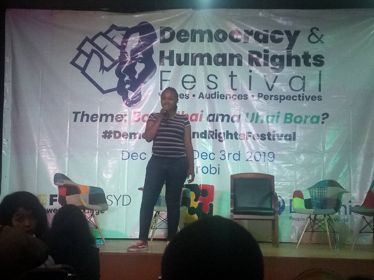 PISP1996's tweet photo. Democracy and Human Right Festival at Kenya National theatre, Nairobi organized by Forum Syd. https://t.co/IuUtza9EGe