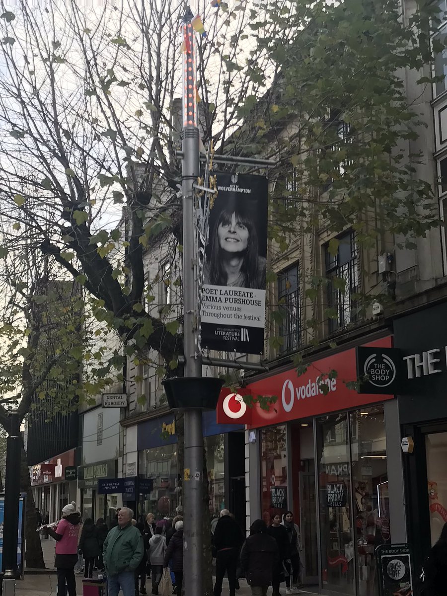 WolvesLitFest's tweet image. @EmmaPurshouse be sure to take a walk down Dudley Street 👀 remember as part of the festival we have a number of poetry workshops @WolvArtGallery @WolvesLibraries and @lych_gate