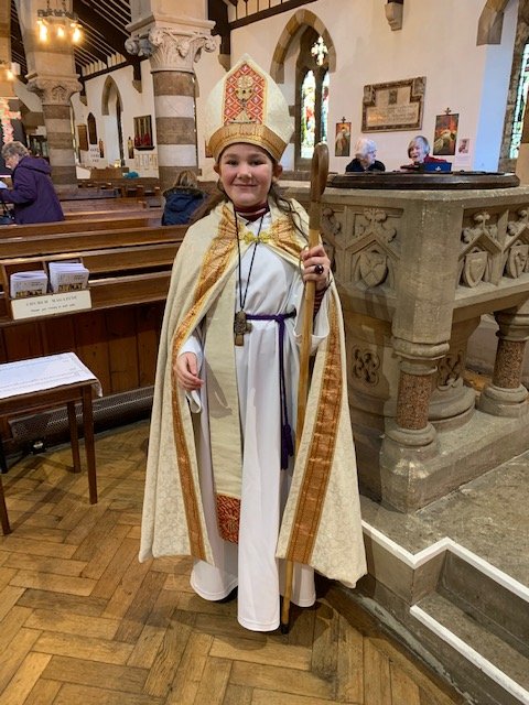 Congratulations to Isobel who had her ceremony yesterday for becoming Child Bishop! Isobel is our Collective Worship Lead here at All Saints and we are very proud of her! #inspirepassion