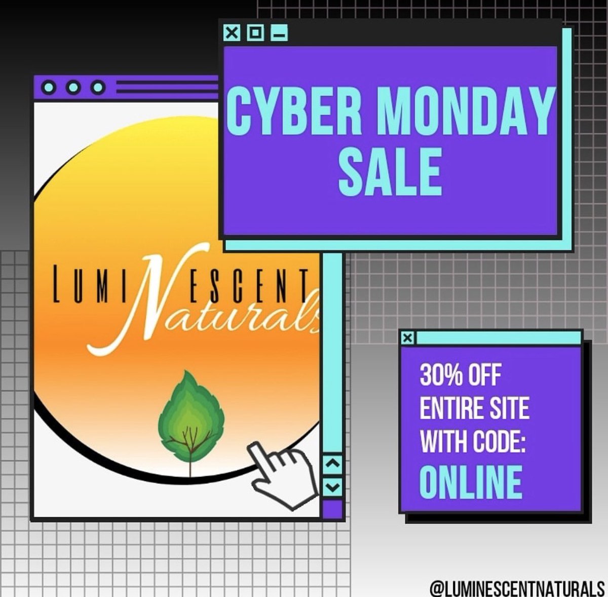 THEBESTGLOW's tweet photo. CYBER MONDAY SALE! 🔥 30% OFF ENTIRE SITE! If you missed Black Friday AND Small Business Saturday today is your last chance for an incredible deal! https://t.co/RNNtdBxZPg https://t.co/lBbUlF86Tj