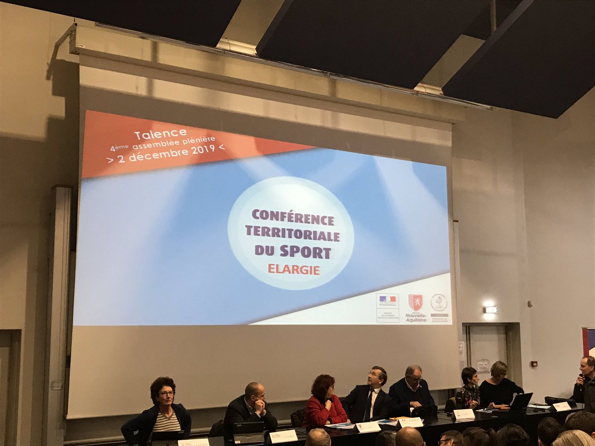 EpgvNa's tweet photo. Nous sommes présents àla conférence territoriale du sport de @NvelleAquitaine avec @NathalieLanzi, @SanaurFrederic pour échanger sur l’organisation régionale de l’activité physique https://t.co/p3xS31w3qn