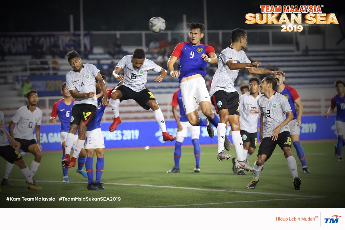 UnifiSports's tweet photo. #SEAGames2019 | #Football (M)

3 mata berharga. 🙌🏻 Kita fokus untuk menang perlawanan seterusnya pula. Dan yang paling penting, kena lebih fokus &amp; lebih berdisiplin nanti. Good job, boys!

#MASvTLS #TeamMsiaSukanSEA2019 #KamiTeamMalaysia https://t.co/s9X8asNEzR