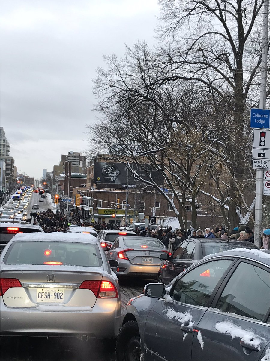 When the TTC mob takes over Toronto streets...