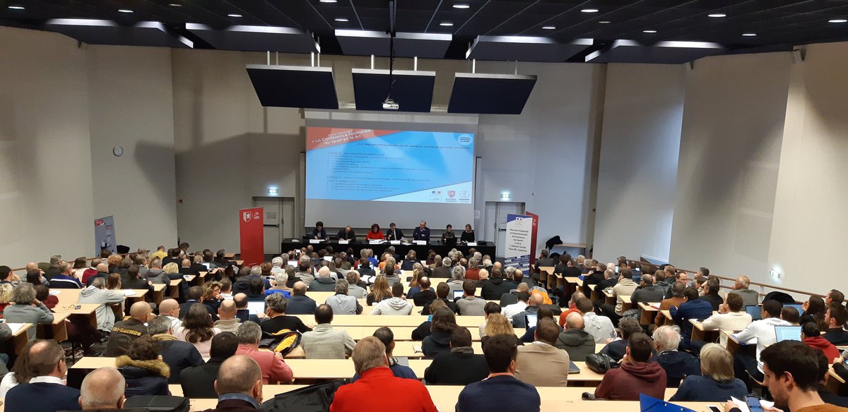 Les étudiants du Master Gouverance du Sport et Developpement du Sport sont présents à la conférence territoriale du sport. 
C'est un temps fort pour le sport en Nouvelle-Aquitaine.
#ANS #Gouvernance