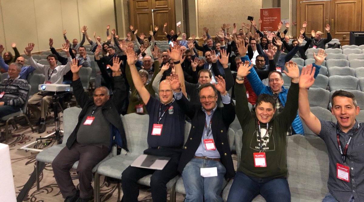orcl_dpeake's tweet image. Huge enthusiasm at #TechFest19 for #orclapex in sunny Brighton, UK!