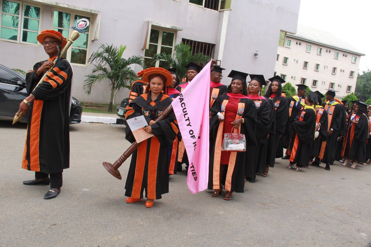 Ritmanuniverse's tweet photo. Ritman University First Convocation. Done and dusted https://t.co/NZG5iIqg2N