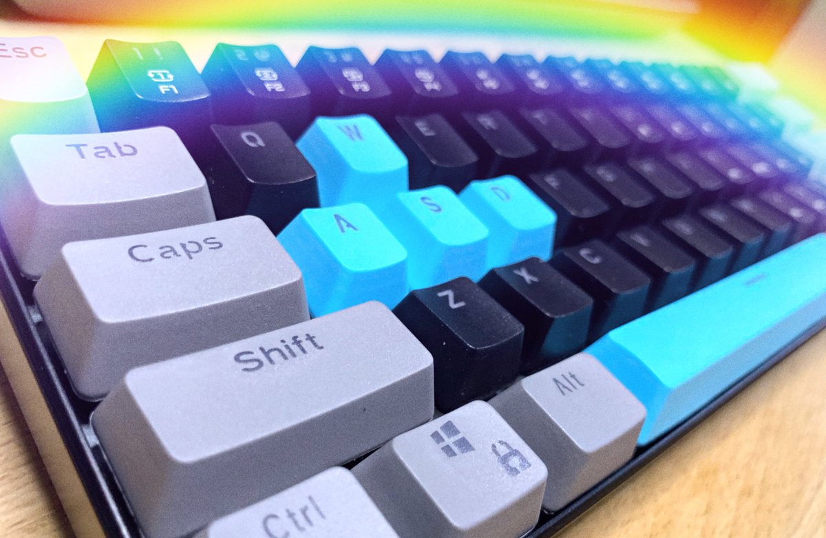 altcustoms's tweet photo. blue, grey and a whole lot of winning. 

cyber monday deal: all keycaps free!

https://t.co/n6nbF5zMnl https://t.co/P3SkyikyrR
