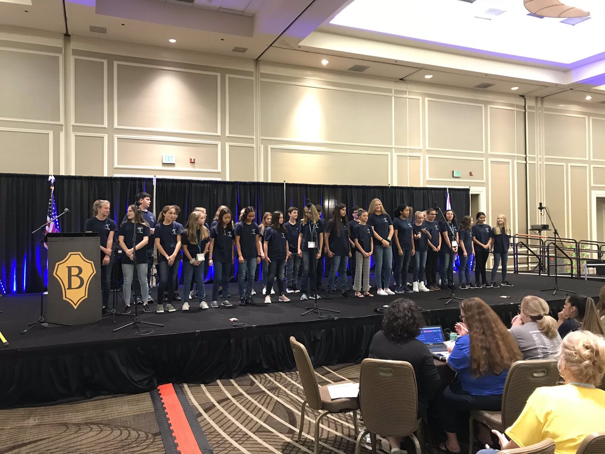 meghendrickson's tweet photo. @holynamestpa JR. BETA participates in Songfest to kick off #betacon20 https://t.co/3xUTnqRran