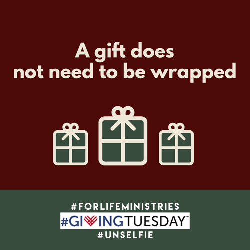 YOUR gift on Giving Tuesday extends far beyond Dec 3rd. It lead to a relational investment that has an eternal impact. #givingtuesday #unselfie