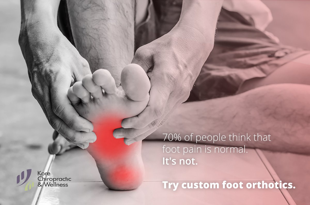 DrEdwardKo's tweet photo. 70% of people think that foot pain is normal. 👣
It's not. ❌
Try #CustomFootOrthotics. ✅
👠 #CustomFootOrthotic
👞 #CustomOrthotic #CustomOrthotics
@KoreChiro @DrEdwardKo #Vancouver #RichmondBC #Burnaby #NewWest https://t.co/QbxWMgtIyu https://t.co/qPEmdoDfSj