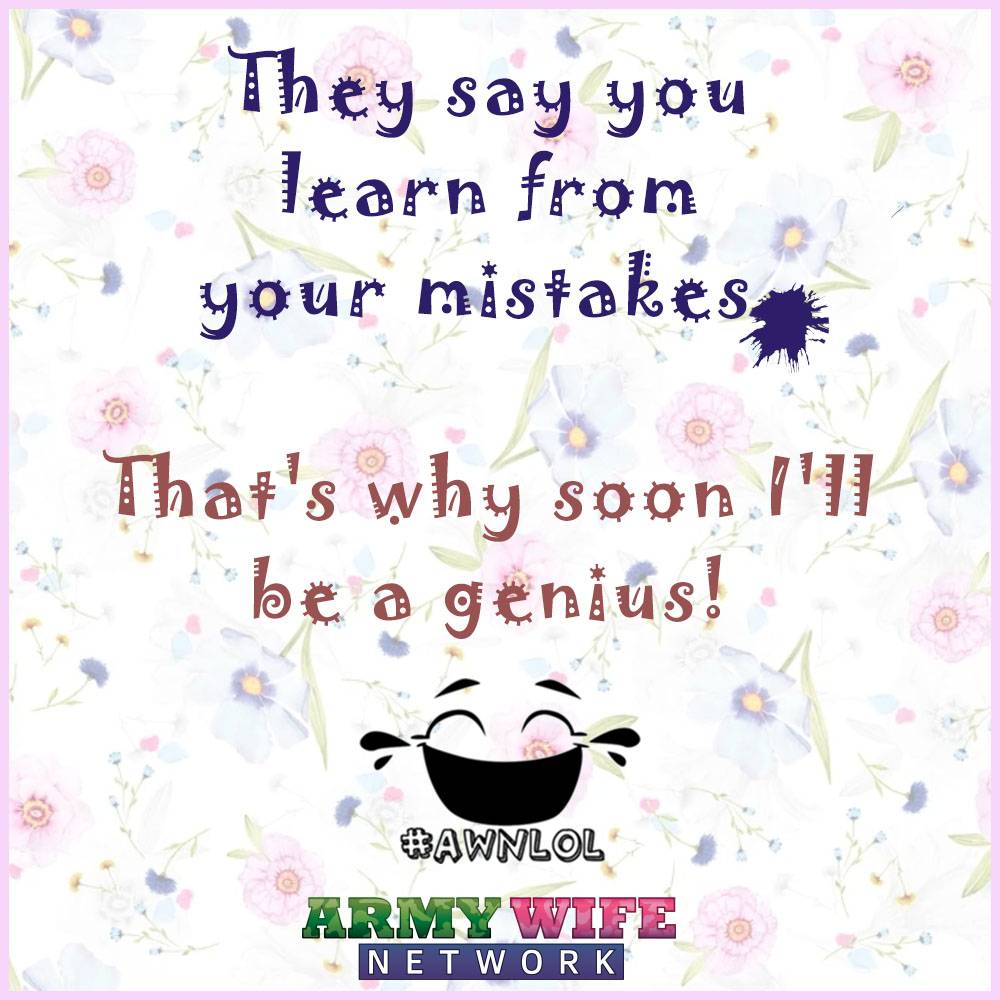 missionmilspo's tweet photo. Genius status coming soon. #awnlol #funny #armywife https://t.co/ZJ0Km6Ndtg
