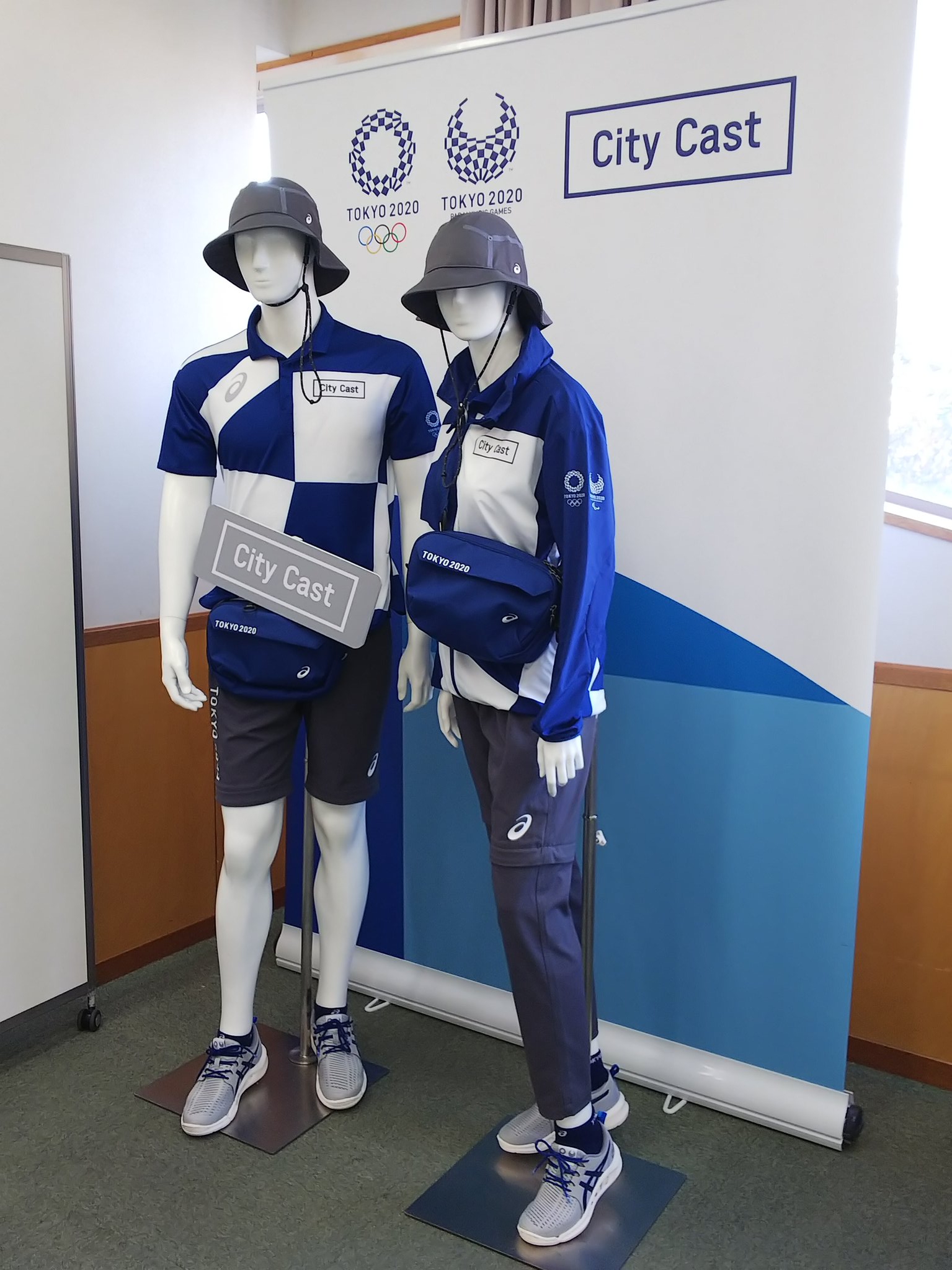 Mサイズ☆TOKYO2020フィールドキャストユニフォーム：ウインド 