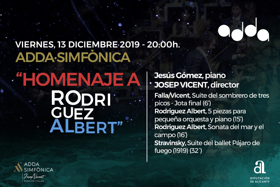 ADDAalicante's tweet photo. ✴️🔝CONCIERTO HOMENAJE A RODRIGUEZ ALBERT💚
1️⃣3️⃣ DICIEMBRE-2️⃣0️⃣H 🆙
Y coincidiendo con Santa Lucia, patrona de los ciegos.
🔴¿Te gustaría asistir?
✅Haz tu reserva de entrada a partir del 9 de diciembre en el ADDA, de L a V de 10.00h a 14.00h y V también de 17 a 20.h
No faltéis! https://t.co/2dcdbQeAJX