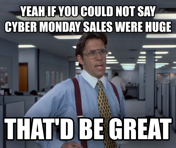 ErikRemmel's tweet photo. Back to the grind after a nice vacation, too bad it's #cybermonday. 😆 https://t.co/Gv2B7QJLhd
