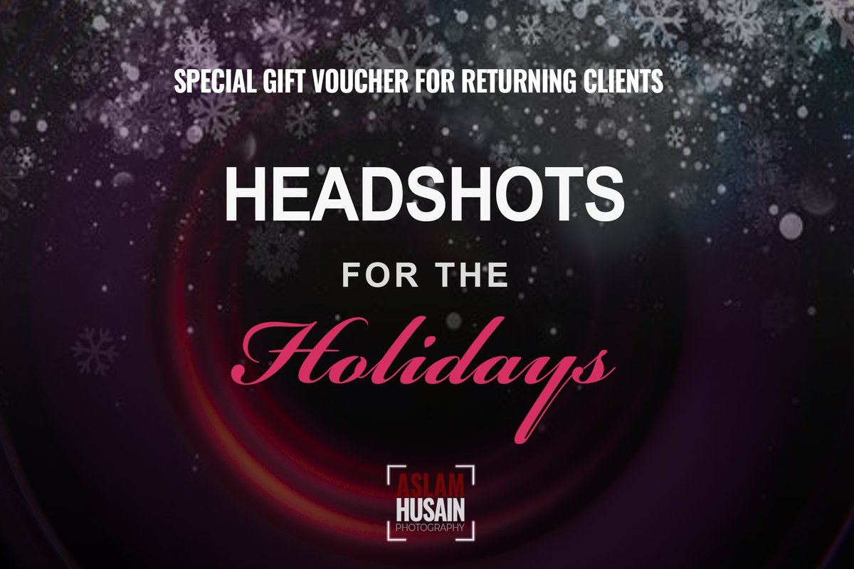 A very special Holiday Voucher on Headshots start tomorrow, Dec 3rd. 

Join up to my fancy new newsletter now to be included. Just click the link below, enter your email and you're in!

mailchi.mp/1f65d8dbe4e8/a…

#headshots #holidayheadshot