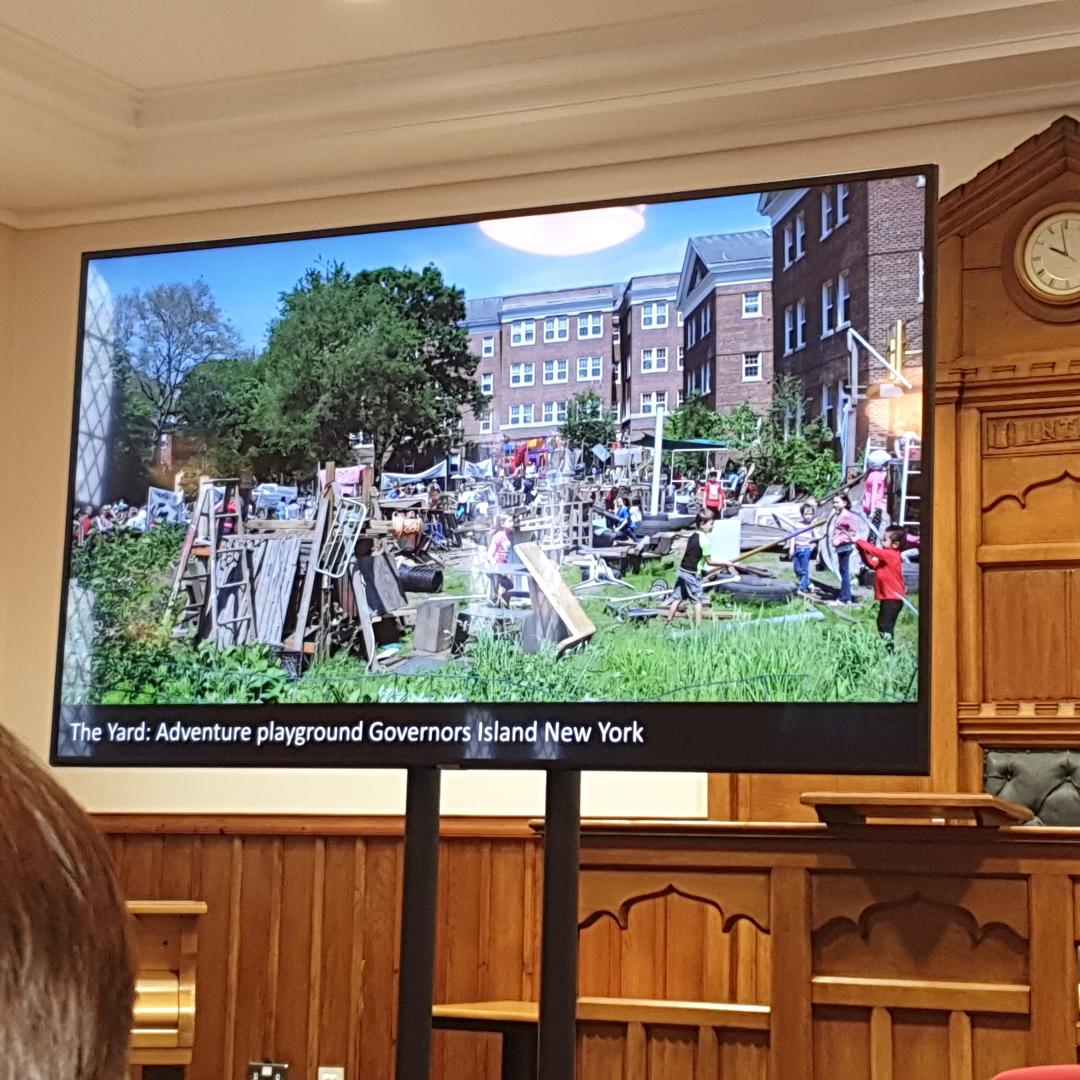 CorkHealthyCity's tweet photo. Adventure Playground Governors Island New York. Check this out...children love it - parents dread it :-)  @Playful4Kato @PlayfulParadigm @ileana_toscano @kevburkeie @Blackrock_play https://t.co/RluJkwg81C