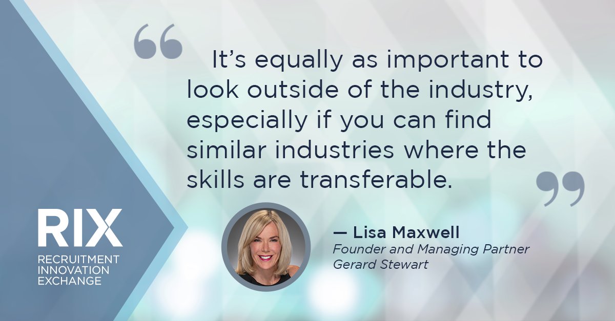 lisajmax's tweet image. I recently had the opportunity to talk to @RIXinsights about what my executive search firm, Gerard Stewart, looks for when hiring for an executive role. Check out my interview here: recruitmentix.com/content/hire-r…. #RecruitmentInnovationExchange #executivesearch