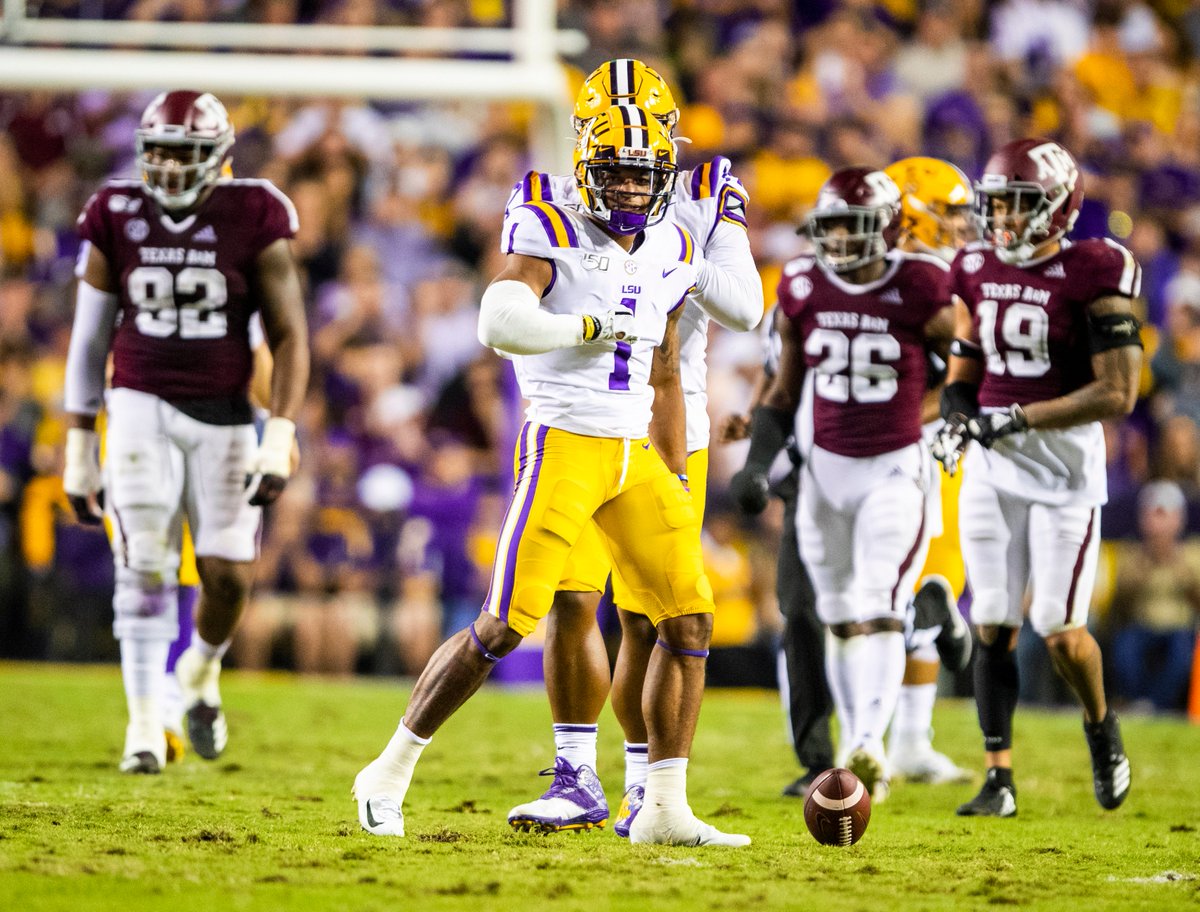 Of the 3 <a href="/biletnikoffawrd/">Biletnikoff Award</a> Finalists: 

No. 1 in Receiving TDs (17)
No. 1 in Receiving Yards (1,457)

VOTE:  lsul.su/2QPgsoW