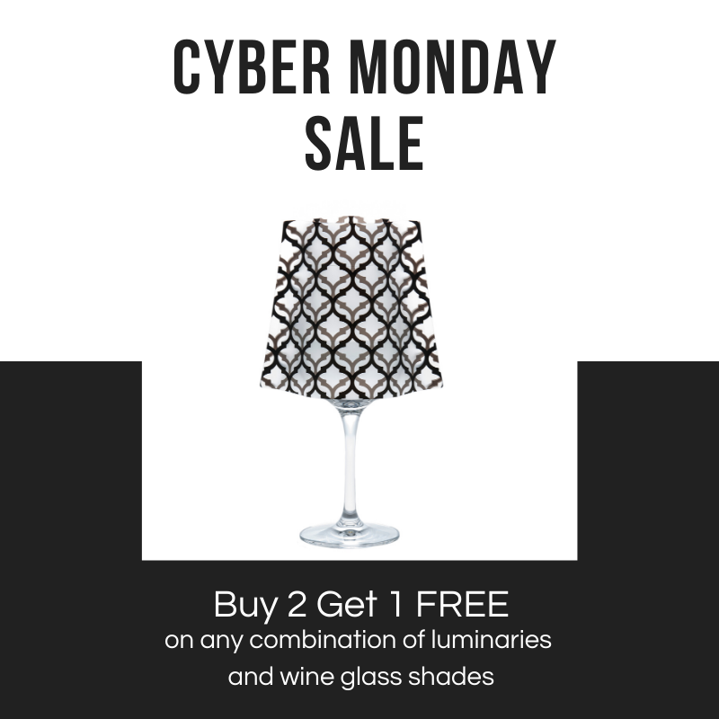 ModgyCo's tweet photo. Not done shopping for your friends and family....or maybe yourself? Check out this #CyberMonday deal.

Shop https://t.co/QW3zTxKTNo today and when you buy 2 Luminaries or Wine Shades you'll get one free! Use the coupon code: MODGYMONDAY at checkout. https://t.co/b2QijQWGzU