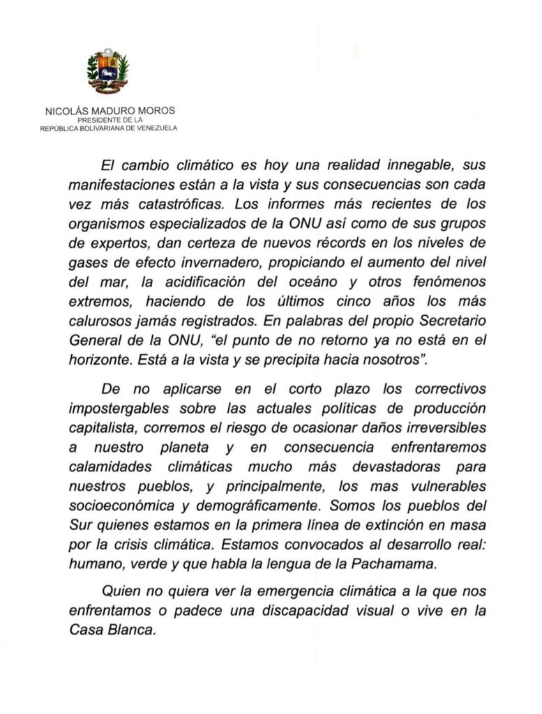 Tag cop25madrid en El Foro Militar de Venezuela EKyanj7XYAQH30I