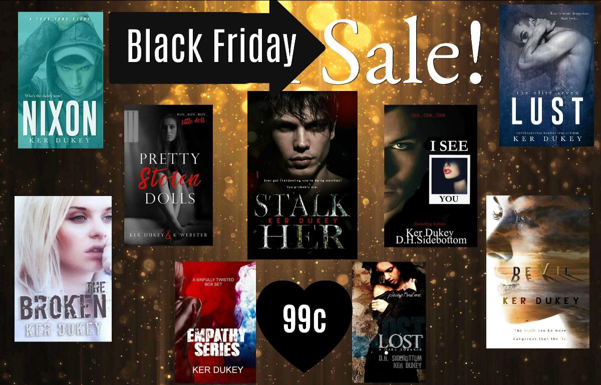 WarhawkesVault's tweet photo. #BlackFriday #S4LE!!! These Dark Deals from @KerDukeyauthor won't last long. 
Nov 29 - Dec 5 only!

→US https://t.co/8G0pzfI2Vf
→UK https://t.co/0WnMIh5dkt https://t.co/n9zYW8QgaC