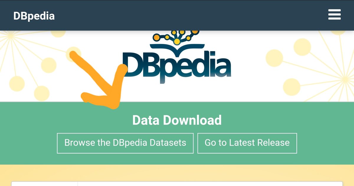 dbpedia's tweet photo. New #DBpediaWebsite feature allows 4 easy access to #DBpediaDatasets & #releases. https://t.co/rdre8tDDMq. More features coming soon. #news #semanticweb #DBpediaDatabus https://t.co/YK0Lvv8kSV