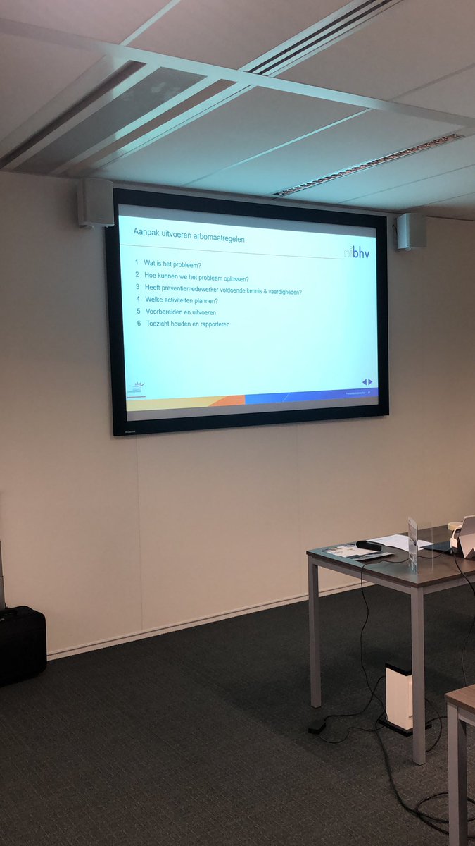 HumanDriveCoach's tweet image. Vandaag in Amsterdam @BCN preventiemedewerker @NIBHV voor @BHVned.  Uitwerken Arbomaatregel