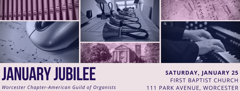 WorcesterAGO's tweet photo. December Chapter ENewsletter - https://t.co/WNes7yxRRy Registration for January Jubilee on January 25 is now open. First Friday Lunch on December 5. Details about our renewed website with new login for members area is included. #JanuaryJubilee2020 #AGO #WorcesterAGO #WorcesterMA https://t.co/FIs4yEpBPL