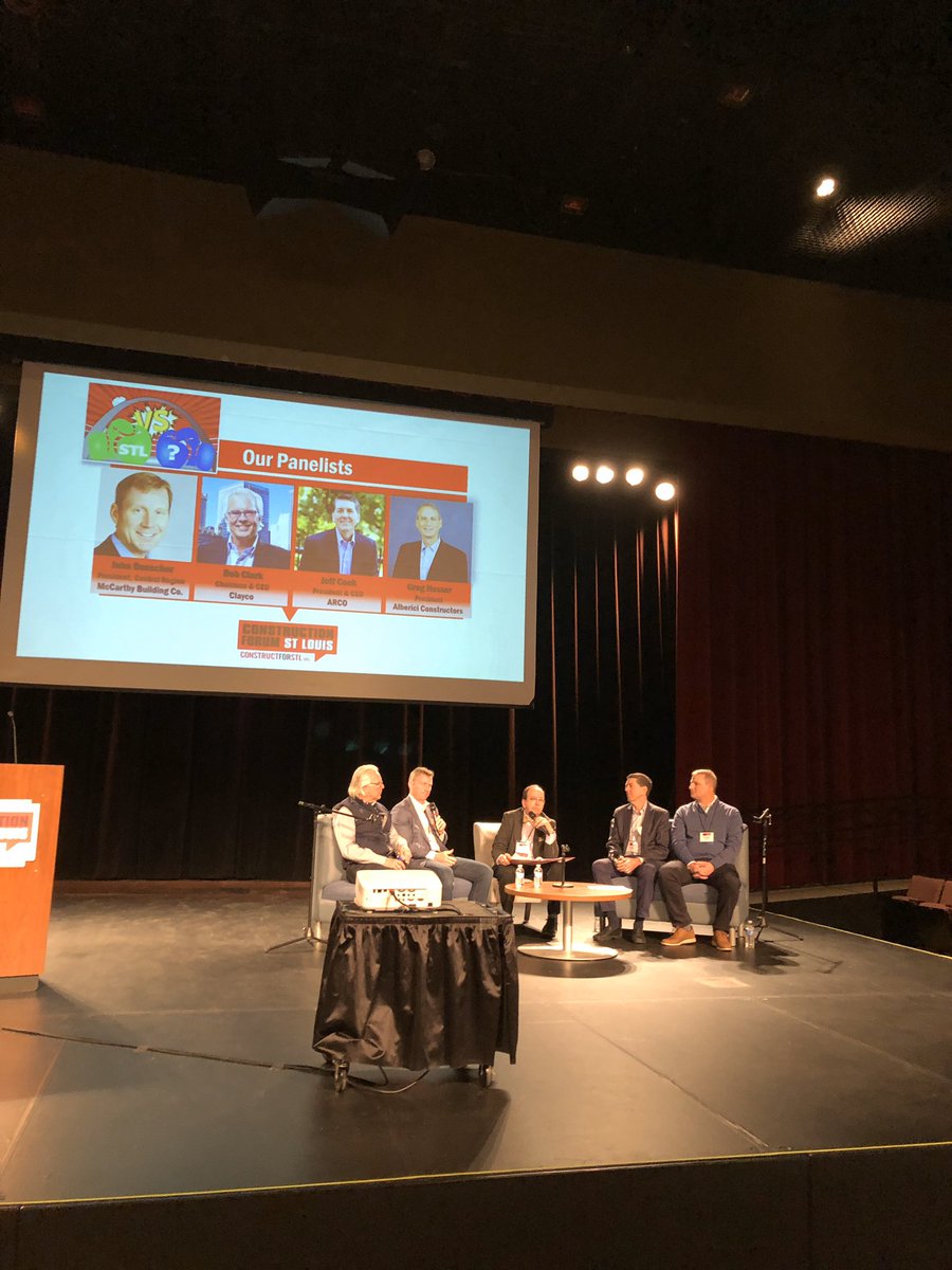 evalentinestl's tweet photo. @McCarthyBuild shares insights on #StLConstruction vs National Construction @ConstructforSTL https://t.co/dW1HHDx5WW