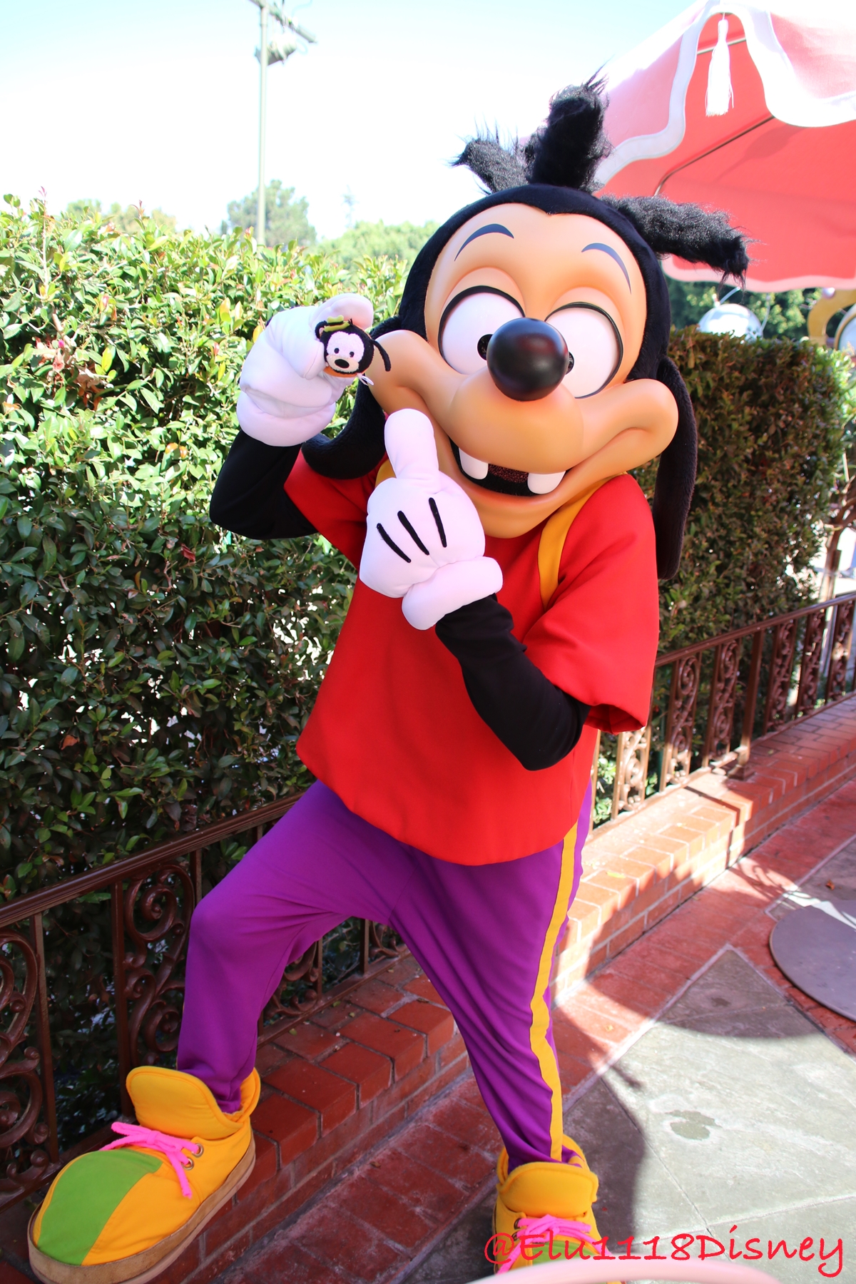 Elu No Twitter Disneyland Plazainn Max Goof マックスのツムツムは持ってなかったんだけど グーフィーを見せたら喜んで遊んでくれた 頭に乗せれた時は すごく喜んでた かわいかった Disney Dlr Disneyland Disneyparks Plazainn Max