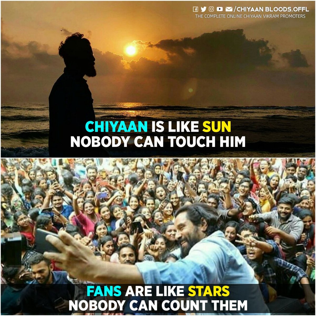 No One Can Replace Him❤✨
Proud to be an CHIYAANians❣

#ChiyaanVikram #ChiyaanBloods
#ChiyaanVikramFans #ChiyaanAnna