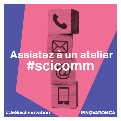 InnovationCA's tweet photo. Étudiants des 1re et 2e cycles et aux postdocs! Démontrez comment l’infrastructure financée par la FCI vous a aidés, vous et vos travaux de recherche, et courez la chance de gagner un voyage à Ottawa et, entre autres, assister à un atelier #scicomm! https://t.co/N0TrDZ7jXD https://t.co/hULHvjRLip