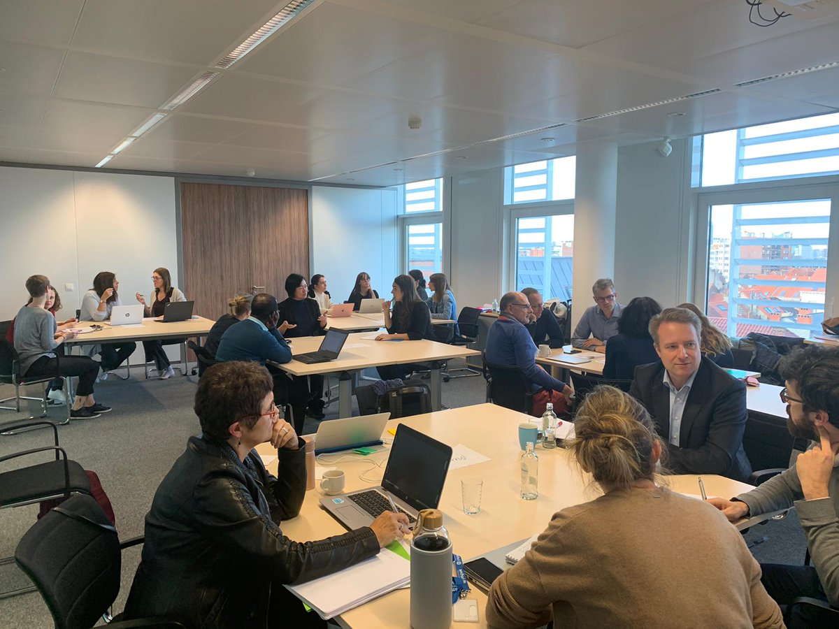 JimenaSanchezAr's tweet image. Speed sharing sessions at the Network meeting last Friday in Brussels 😊. Photo credit: @Stephanieamfori @amfori_intl  #networkreps #planning2020