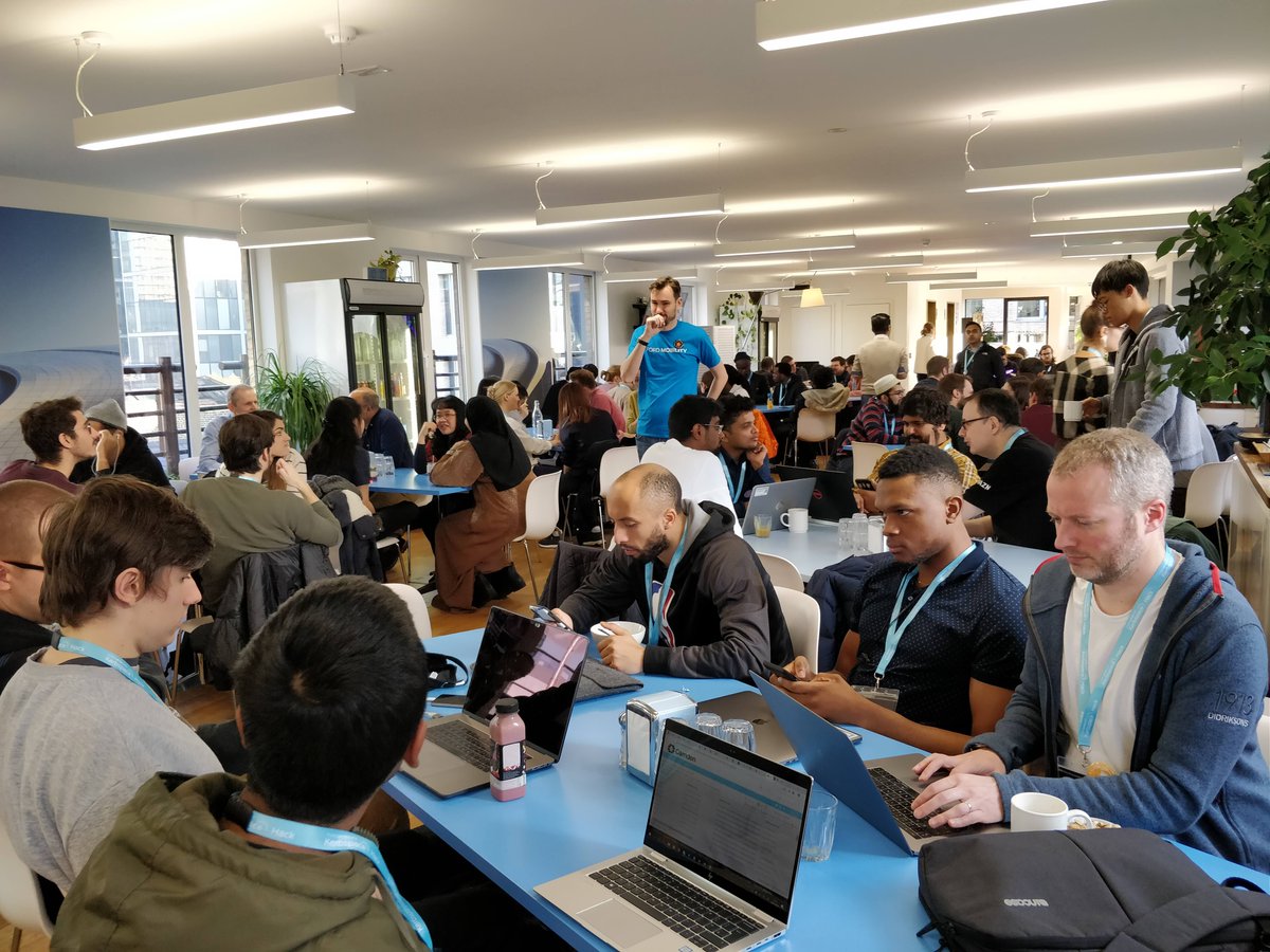 gridsmartercity's tweet photo. Grid took part in #kerbspacehack over the weekend, organised by @Ford Mobility. The aim was to improve mobility across cities & we produced a machine learning application to identify areas of difficulty for delivery vehicles. A great weekend with a working prototype by the end! https://t.co/6aExIY24Sr