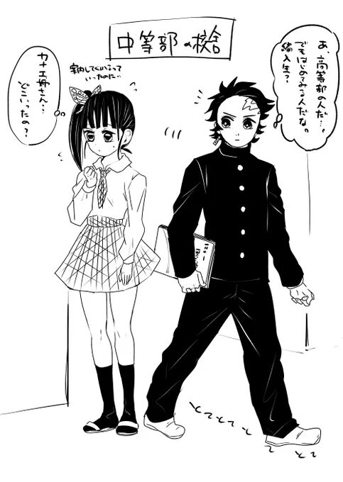 カナヲちゃん編入生説を推す 
